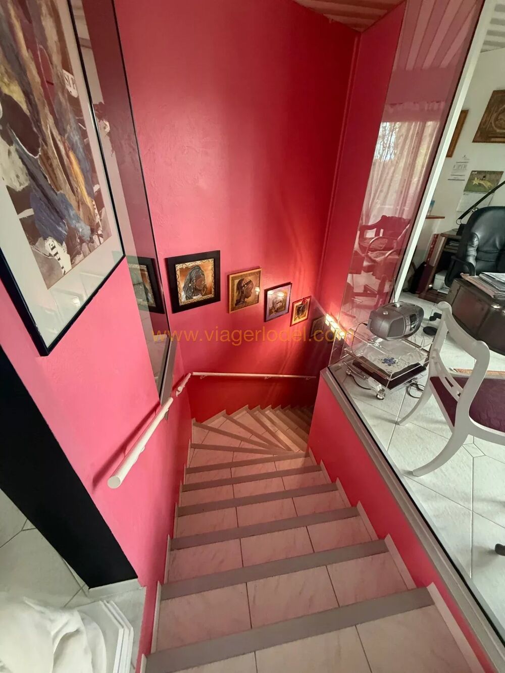 Vente Appartement Réf. 10 135 - VENTE AVEC RESERVE DU DROIT D'USAGE ET D'HABITATIO Saint-laurent-du-var