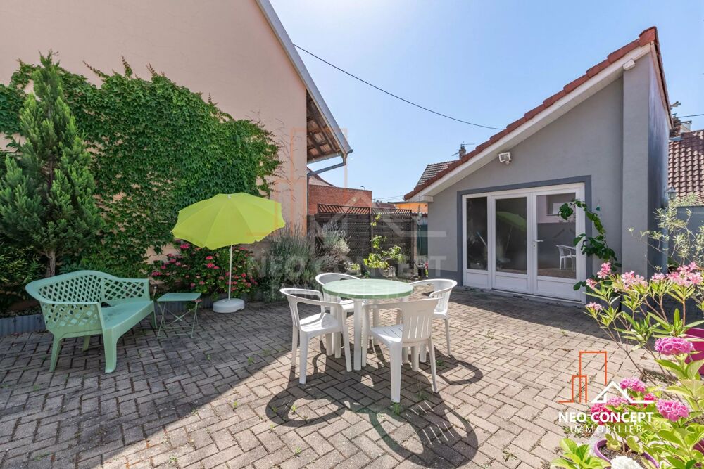 HAGUENAU | Maison 77,60 m² | Dépendance sur 2 niveaux | Garage |