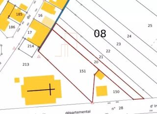  Terrain � vendre 1720 m�