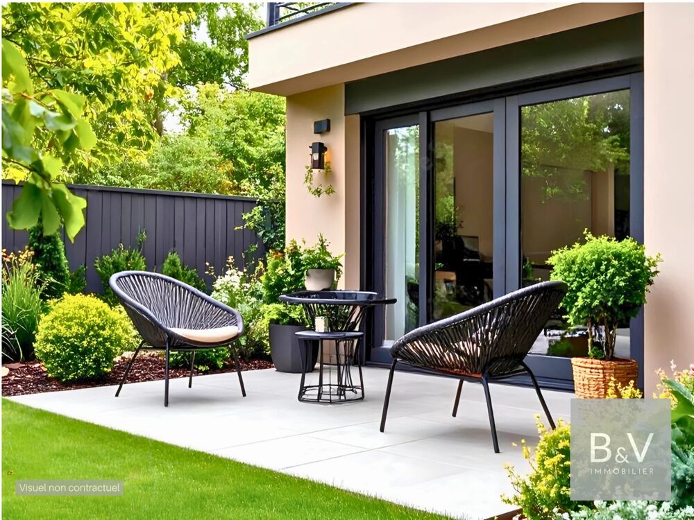 Villa contemporaine 4 pièces de 85 m² avec jardin  Centre-ville