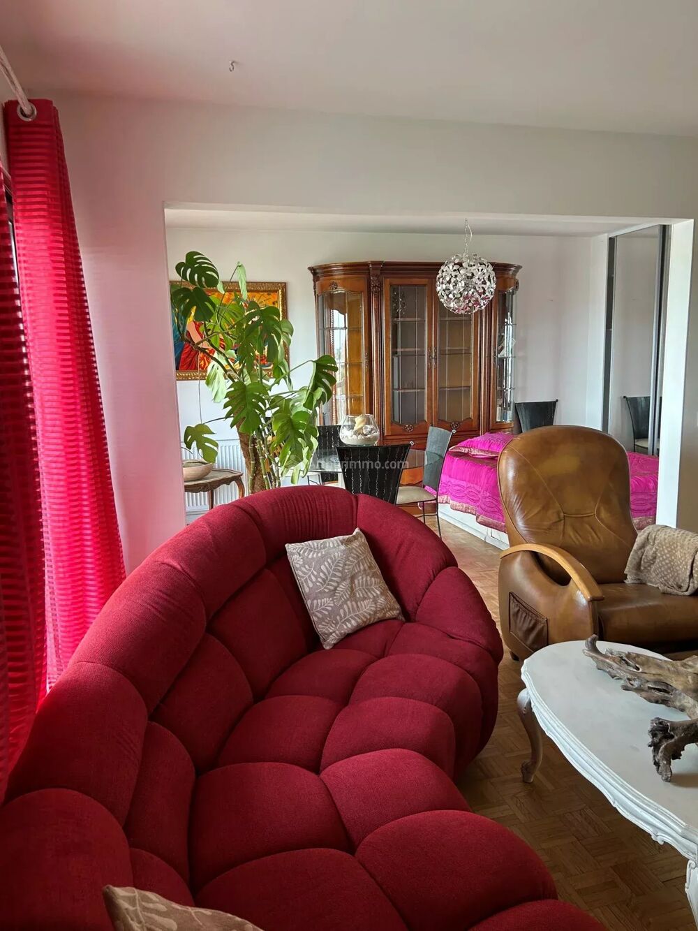 À louer  Grand appartement meublé de 108 m²  Idéal colocation