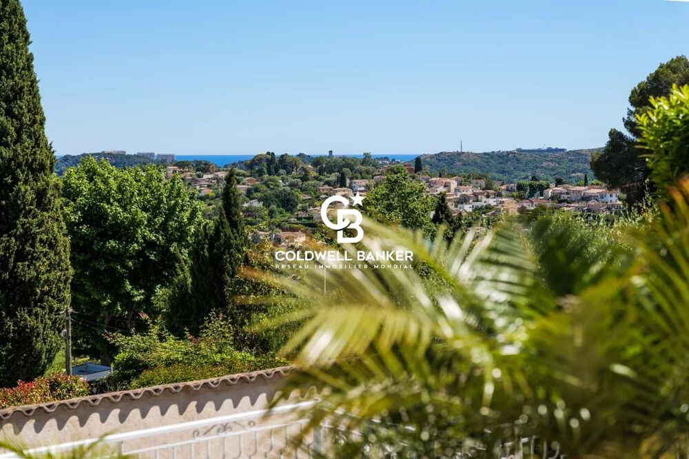 Vue carte postale Saint Paul de Vence - Plain pied - Parfait éta