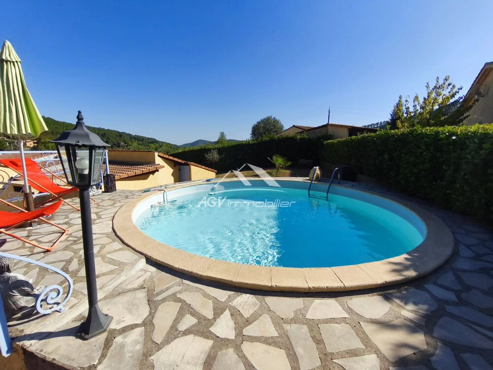 Vente Maison Maison de plain pied avec piscine, 3 chambres + 1 bureau La grand-combe