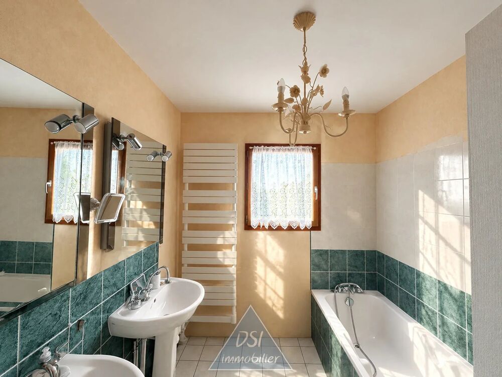 Vente Maison TRAMOYES – VILLA DE PLAIN-PIED – 107 m² HABITABLES – SOUS-SOL CO Tramoyes