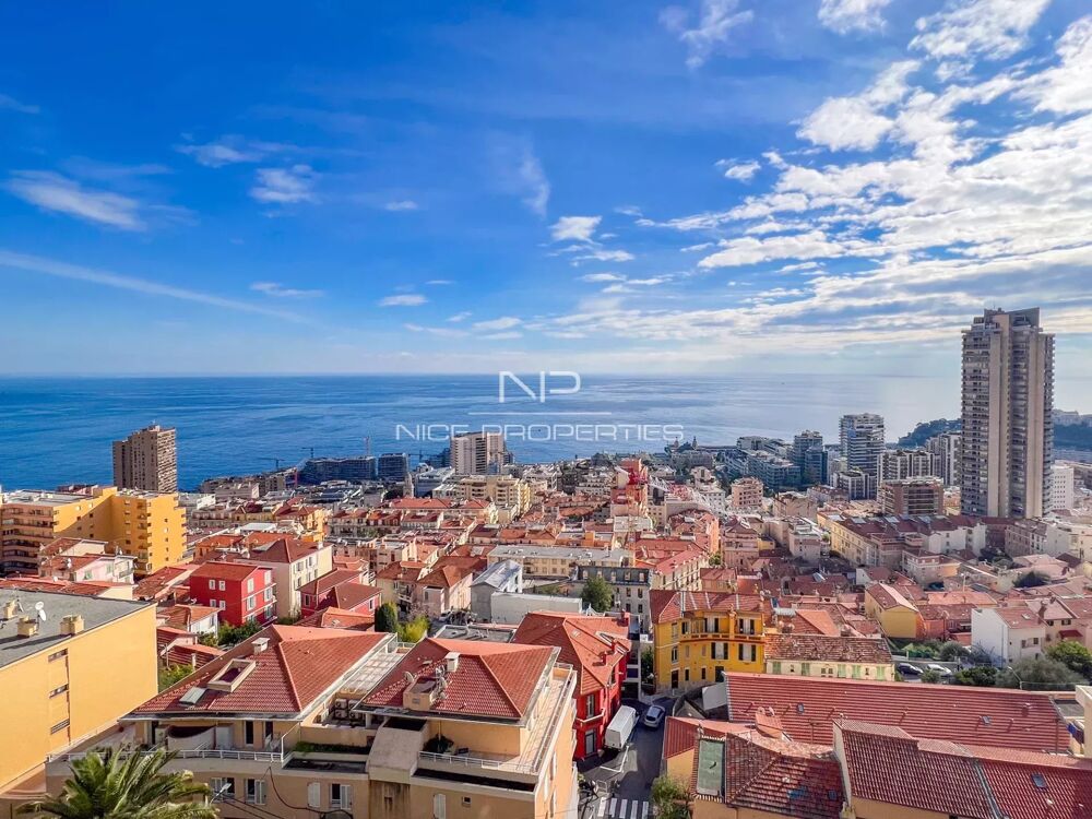 Beausoleil, proche Monaco, magnifique 3 pièces de 102 m² avec te