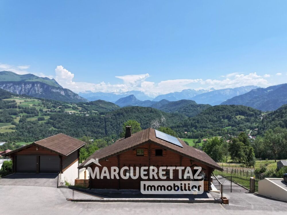 Vente Maison A ONNION CHALET AUTHENTIQUE FACE AU MONT-BLANC Onnion