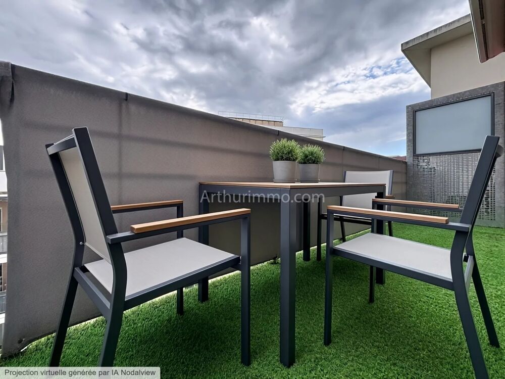 Appartement 3 pièces avec balcon