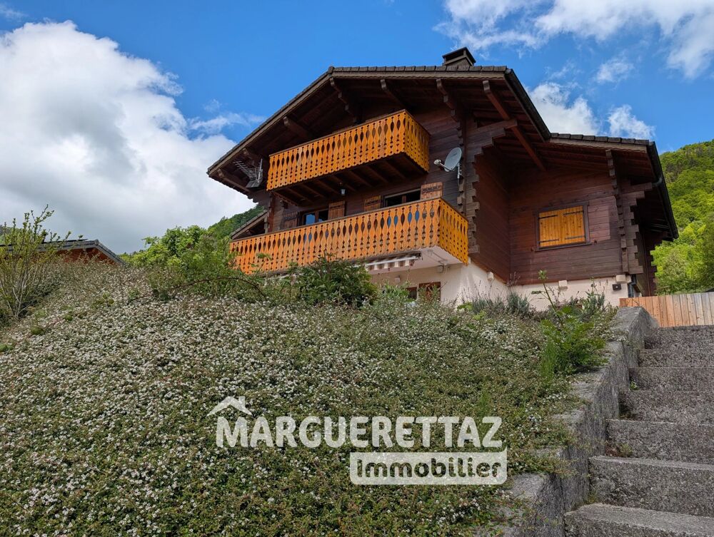 Vente Maison A ONNION CHALET AUTHENTIQUE FACE AU MONT-BLANC Onnion