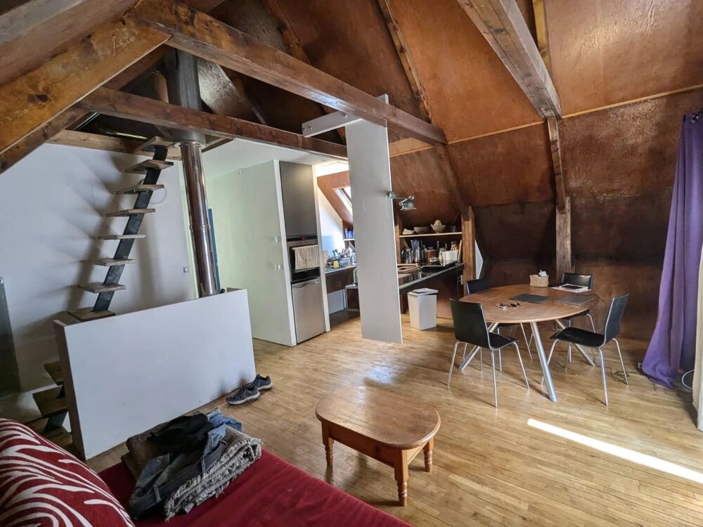 Vente Maison Chalet de charme au Col de l'Arzelier (38650) - 58 m² - 4 pièces Château-bernard