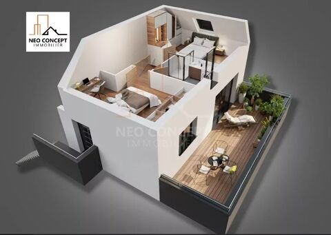  Appartement � louer 3 pi�ces 65 m�