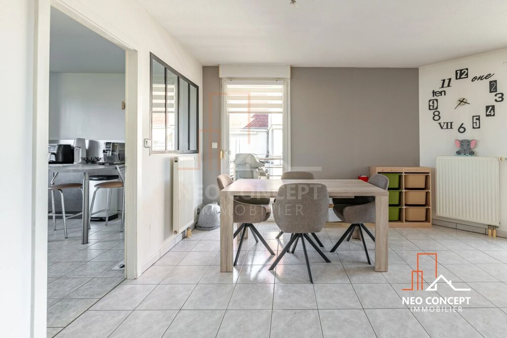 Vente Appartement Beau 3/4 pièces de 85 m2 loi carrez avec terrasse, garage, parki Kilstett