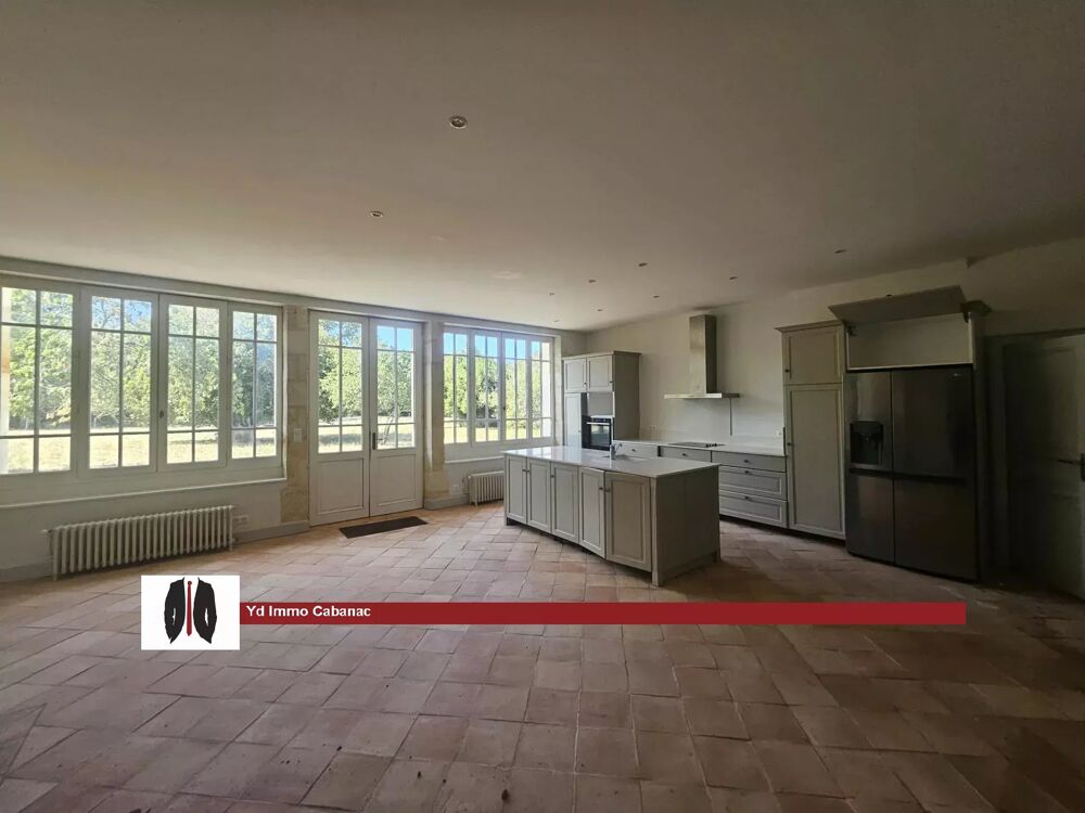 Location Maison À LOUER – Propriété de caractère en pierre avec maison principal Cabanac-et-villagrains