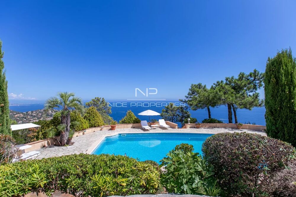 Le Trayas : Exceptionnelle villa avec vue mer panoramique