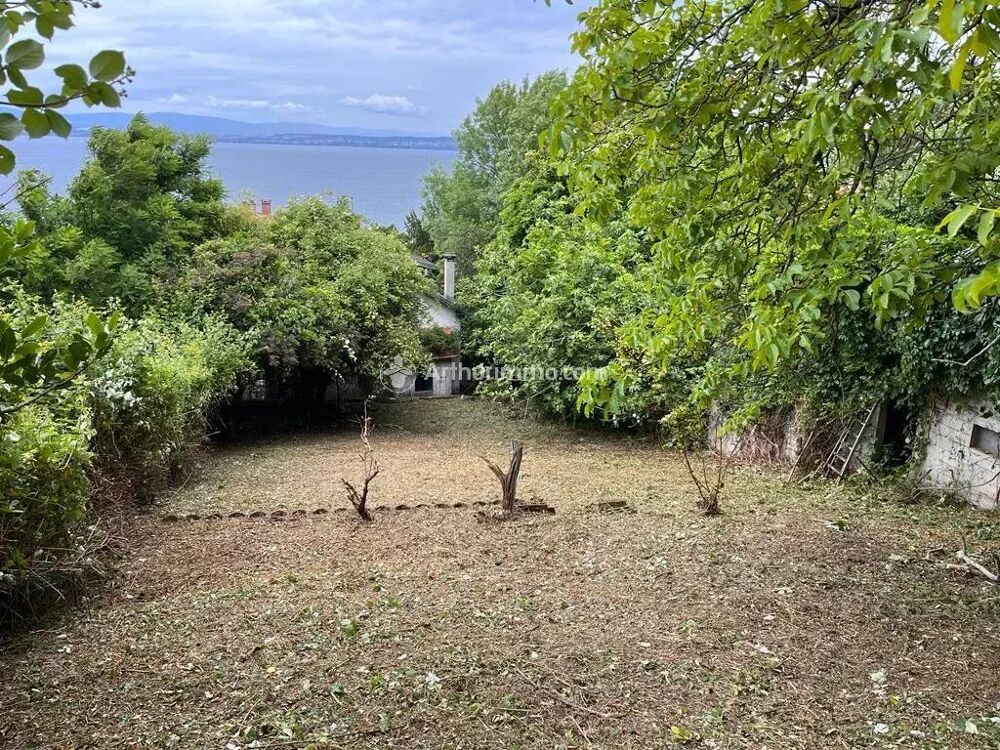 Vente Terrain Rare centre Évian Vue sur le Lac 794 M² Évian-les-bains