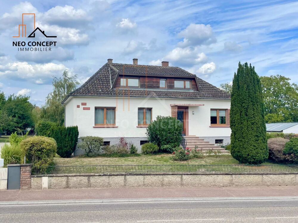 Vente Maison Maison de type 6/7 pièces de 141.31 m² habitables sur 28 ares et Reichshoffen