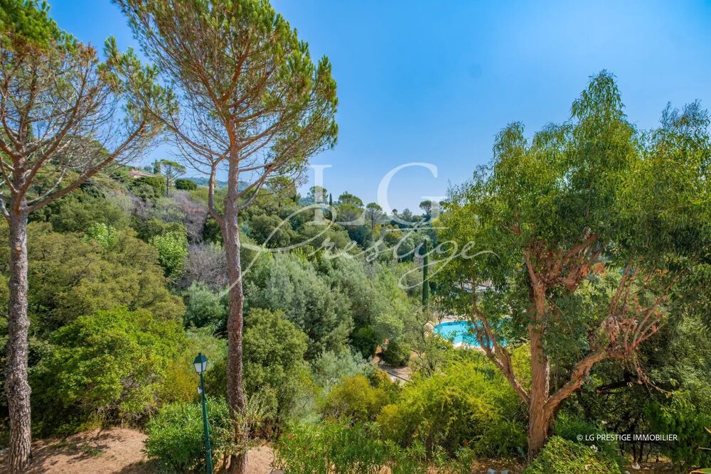VUE DEGAGEE SUR VERDURE ET PISCINE
