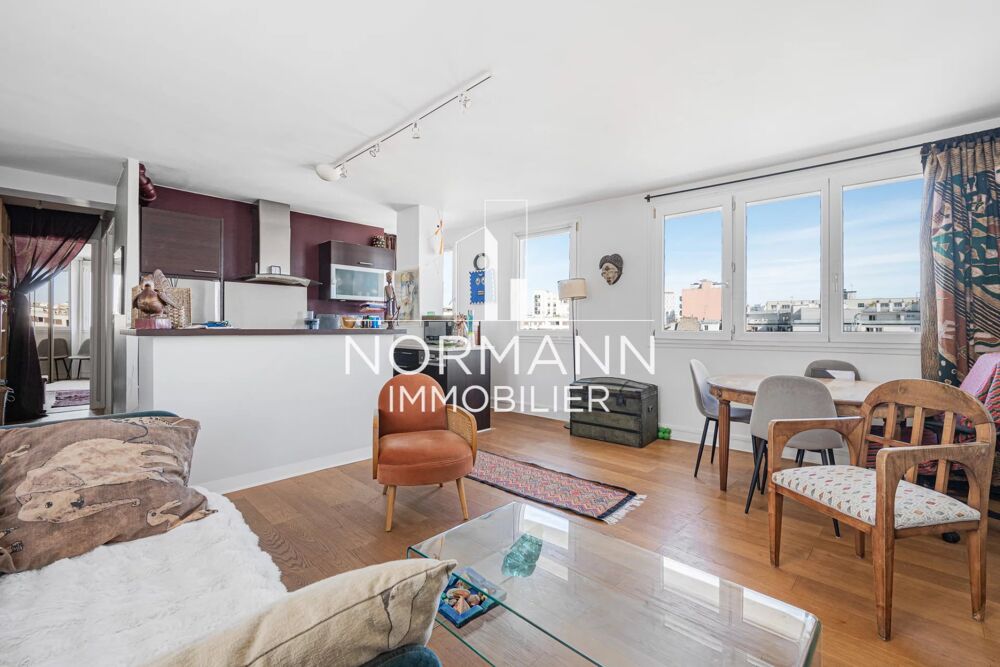 Vente Appartement PARIS 20EME-2 PIECES-60M2-7EME ETAGE Paris 20