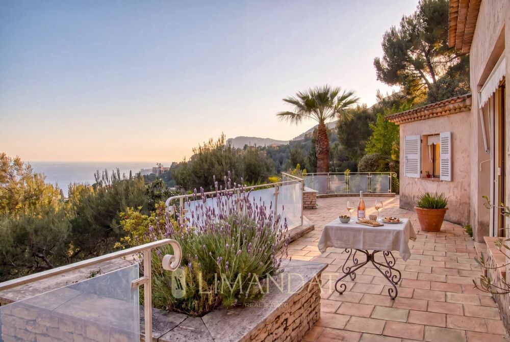 Vente Maison Roquebrune cap Martin - villa 400 m2 vue mer panoramique Roquebrune-cap-martin