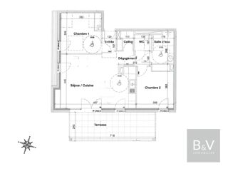  Appartement � vendre 3 pi�ces 1 m�