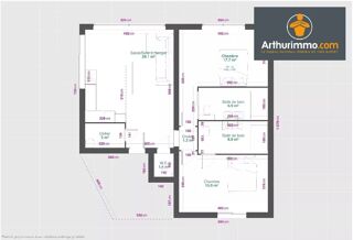  Appartement à vendre 3 pièces 82 m²