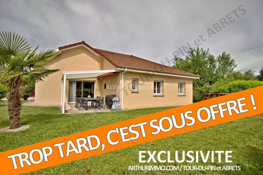 Plain-Pied, 4 chambres, au calme avec piscine.
