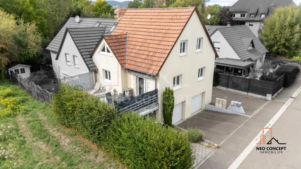 * MARMOUTIER - Maison moderne de 100 m² sans travaux, en triplex