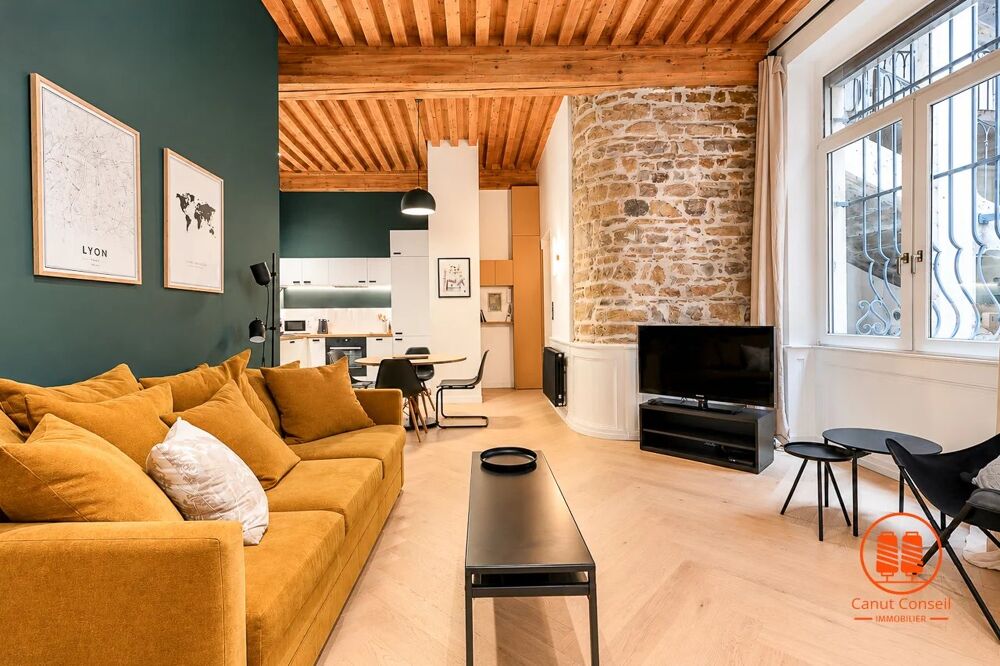 Vente Appartement LYON 1ER | T4 REFAIT A NEUF | 3ème AVEC ASCENSEUR | 2 CHAMBRES + Lyon 1