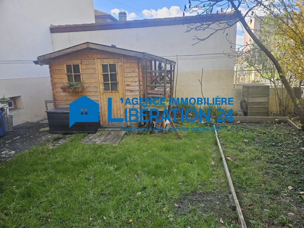 Maison mitoyenne 92m² avec jardin et sous-sol