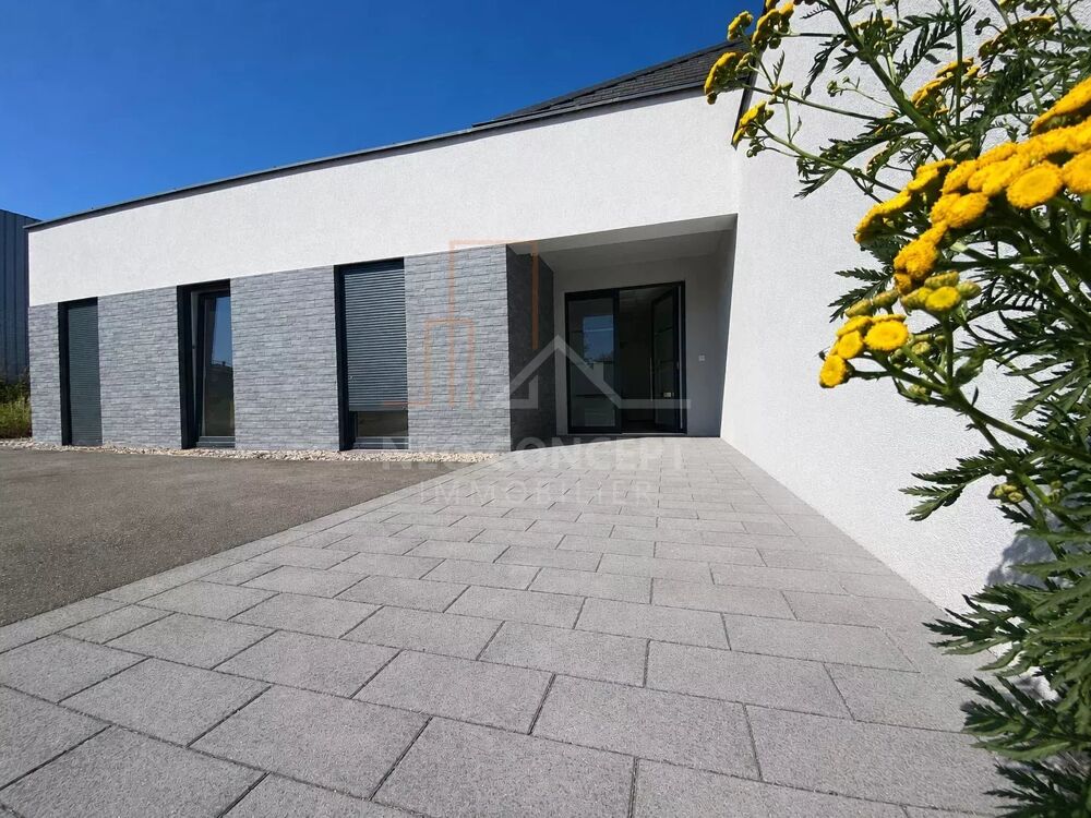 Maison de plain-pied & local professionnel - parcelle 1560 m²