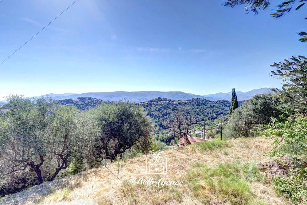 Vente Terrain Aspremont - Terrain constructible 1500m² - Vue panoramique - 'Na Aspremont