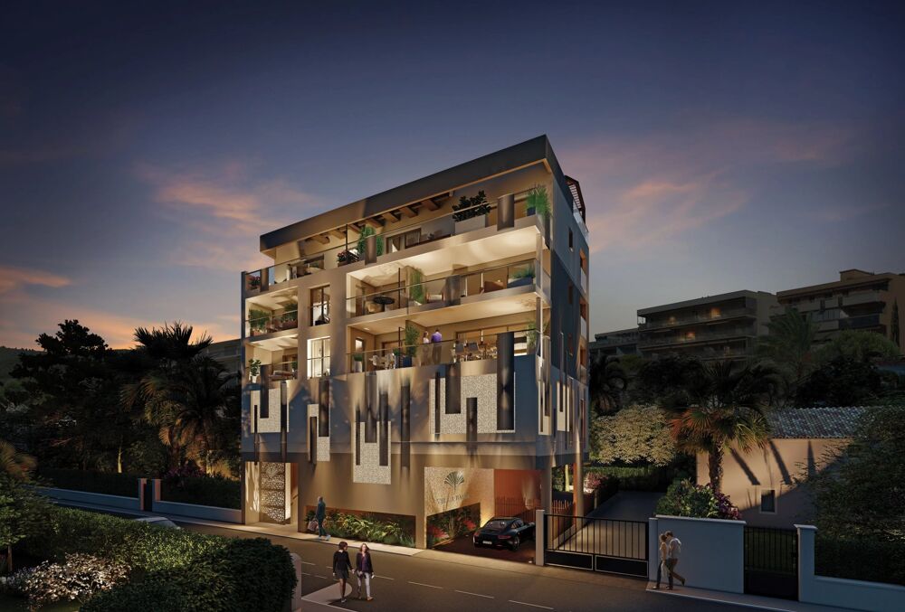 Vente Appartement JUAN-LES-PINS – DUPLEX TOIT-TERRASSE NEUF AVEC VUE MER PANORAMIQ Juan-les-pins