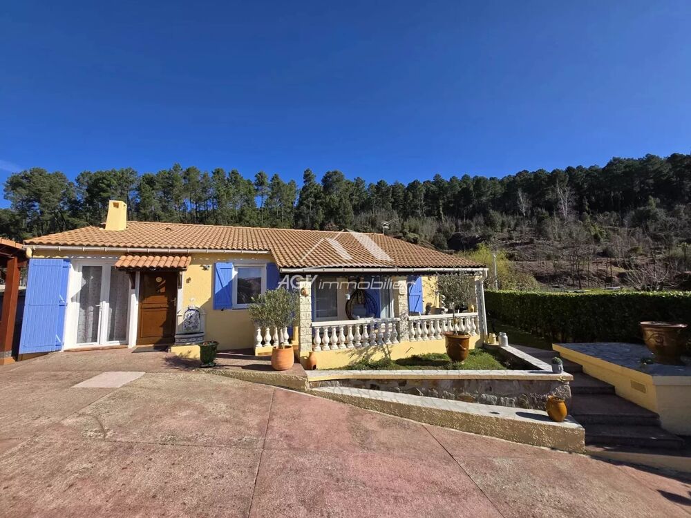 Vente Maison Maison de plain pied avec piscine, 3 chambres + 1 bureau La grand-combe