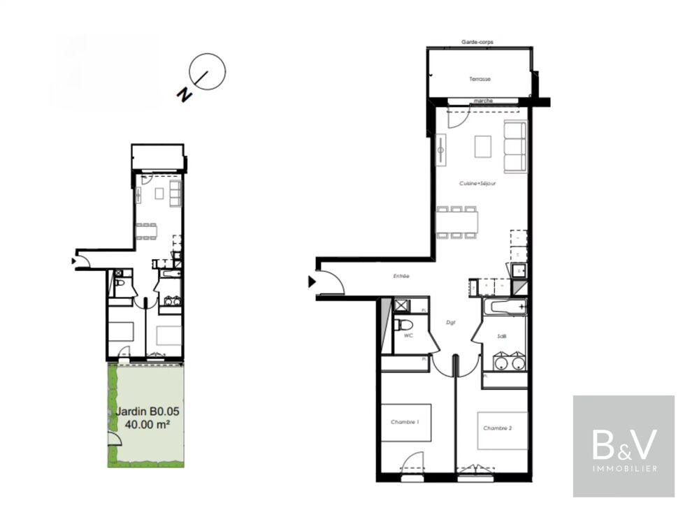 Vente Appartement Appartement 3 pices de 65 m Tournefeuille
