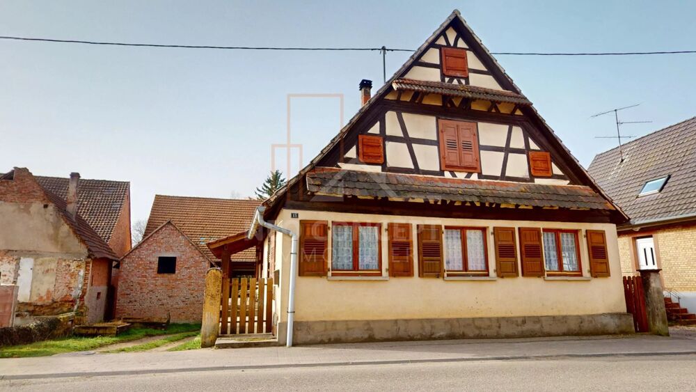 Trimbach  Maison alsacienne à rénover  154,81 m²  Terrain 25