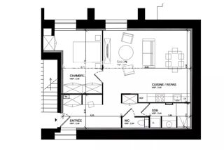  Appartement � vendre 2 pi�ces 66 m�