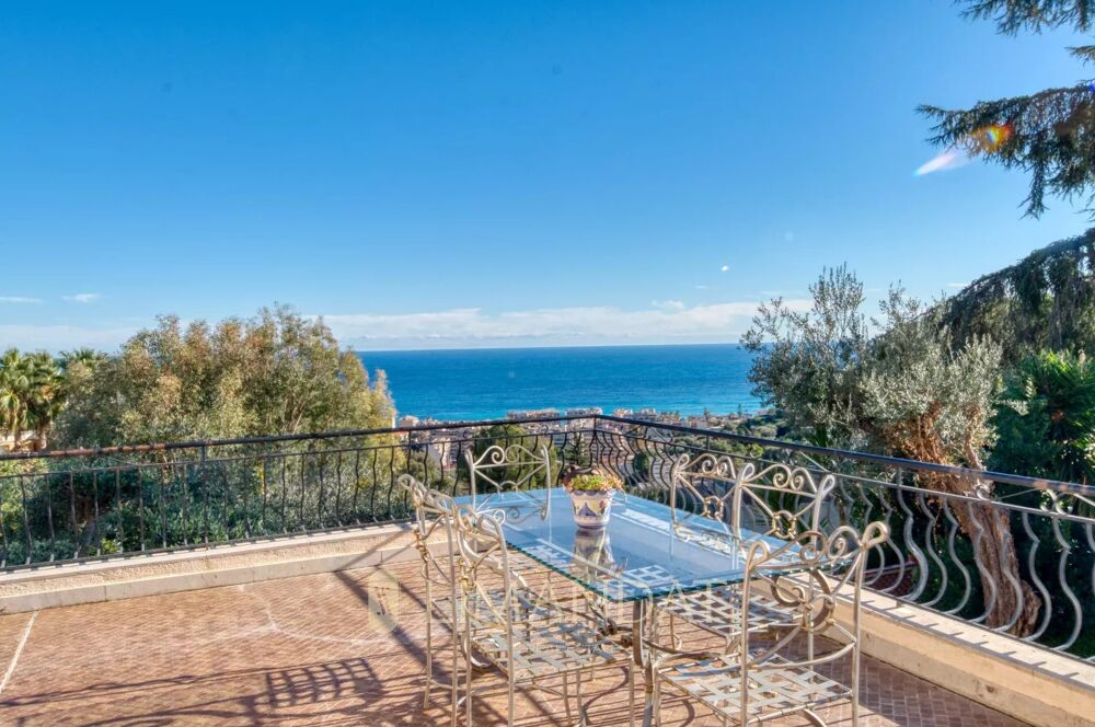 Vente Maison Roquebrune Cap Martin -Rare Opportunité : Villa Vue Mer Panorami Roquebrune-cap-martin