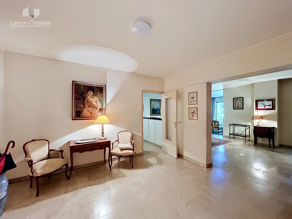 Évian-les-Bains - Appartement de 126 m² - Terrasse - Garage