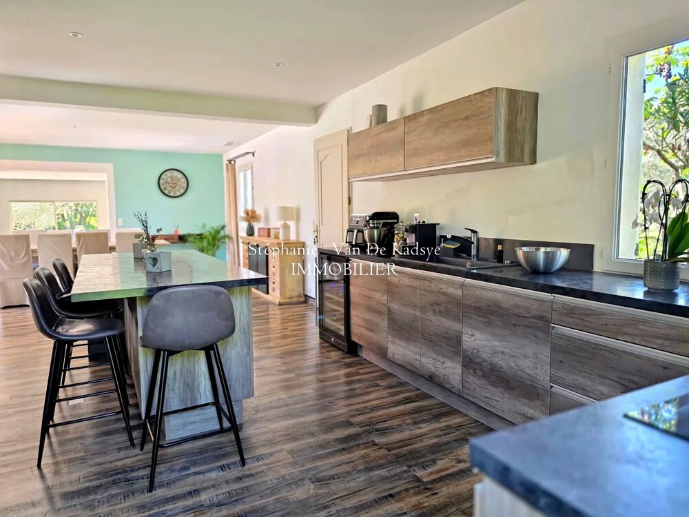 Vente Maison Villa plain-pied - 3 chambres - 3800m² jardin - double  garage - Lorgues