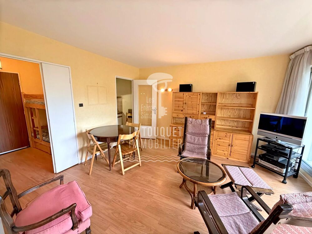 Vente Appartement Le Touquet : Balcon plein Sud pour ce T2 cabine + Box à 2 pas de Le touquet-paris-plage