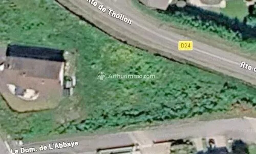 Vente Terrain Vue sur le Lac : Terrain de 1 374 m² libre de constructeur sur l Évian-les-bains