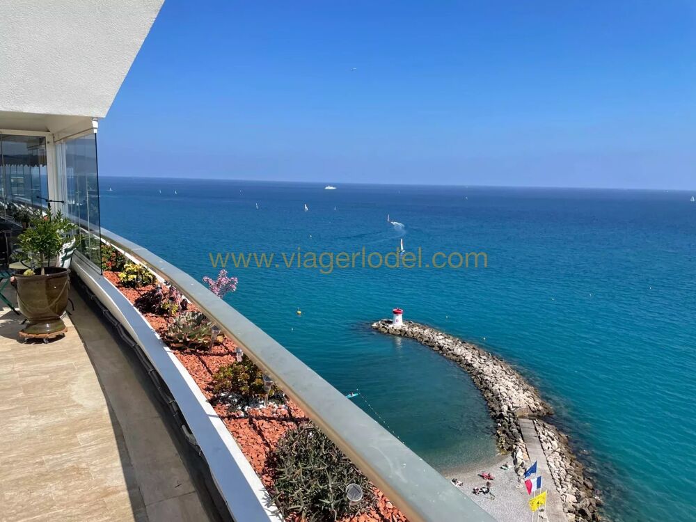 Ref 9870.L - VIAGER OCCUPE SANS RENTE - VILLENEUVE-LOUBET MARINA