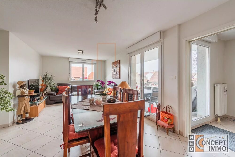 Location Appartement Venez découvrir ce beau 3/4 pièces d'environ 83 m² situé au cent Kilstett