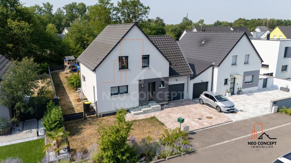* OBERHOFFEN - Très belle maison moderne sous garantie décennale