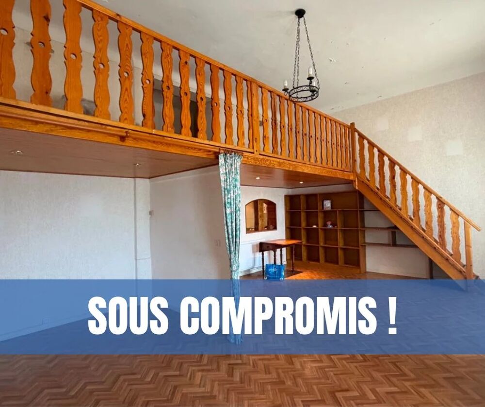 Grand F1 avec mezzanine et parking en sous-sol  Plein sud  Tho