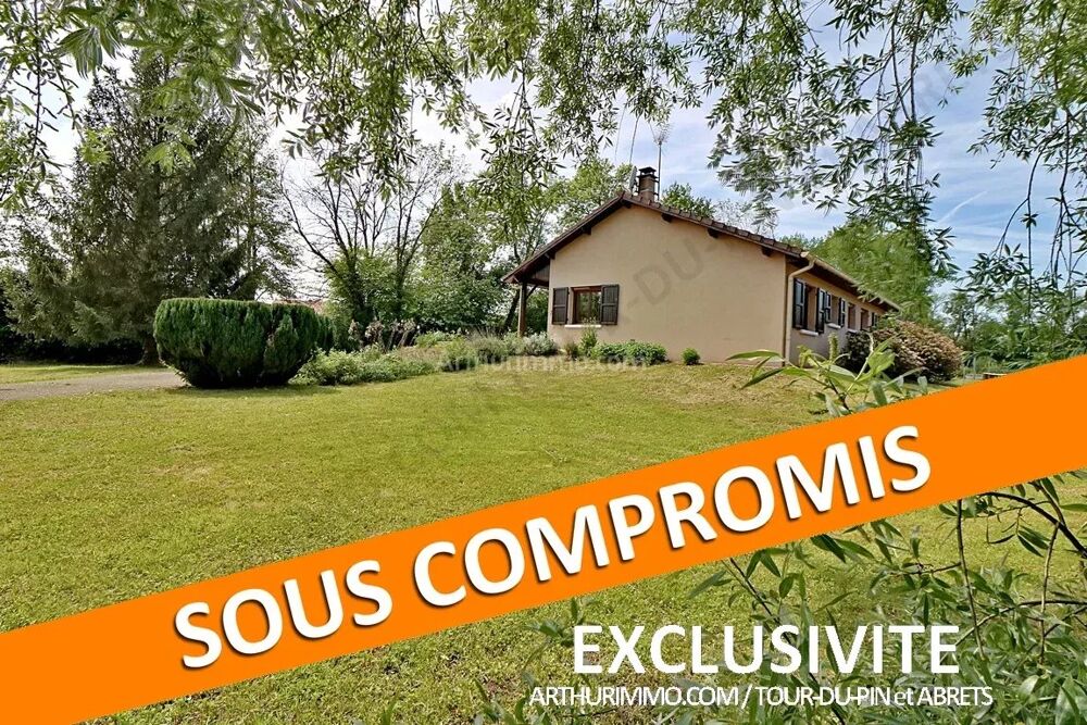Vente Maison 7000 M² DE NATURE et UNE MAISON PLAIN-PIED La tour-du-pin