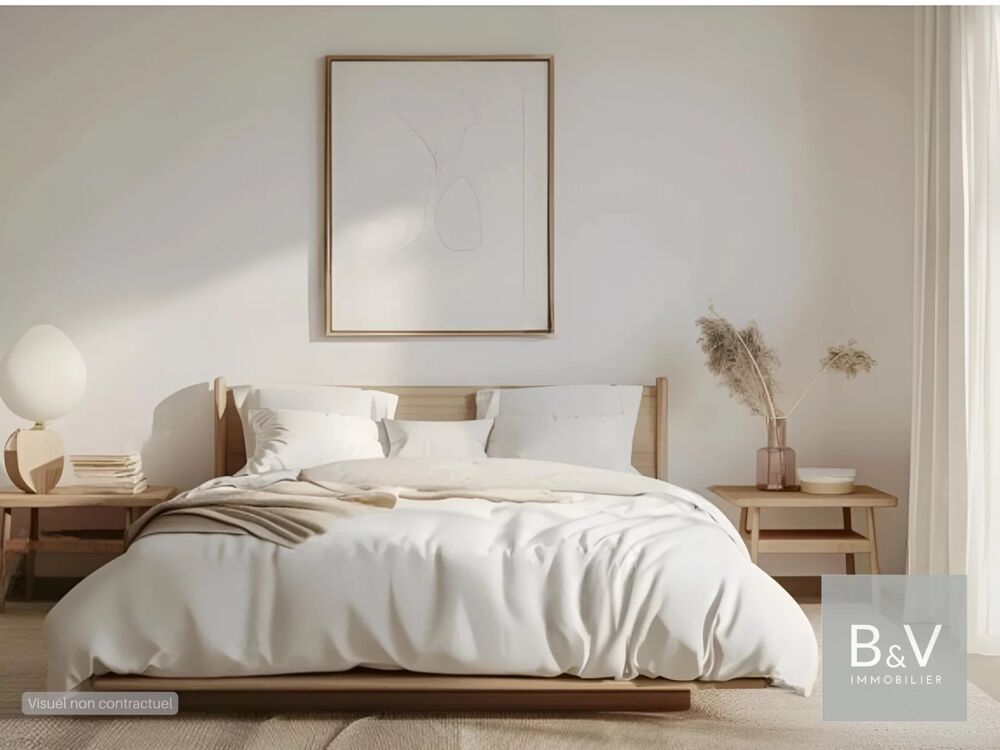 Bel appartement lumineux 3 pièces de 68 m² avec balcon