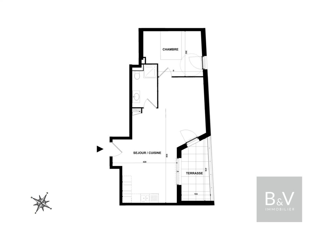 Vente Appartement Appartement 2 pièces avec balcon et vue sur la Baie des Anges Villeneuve-loubet
