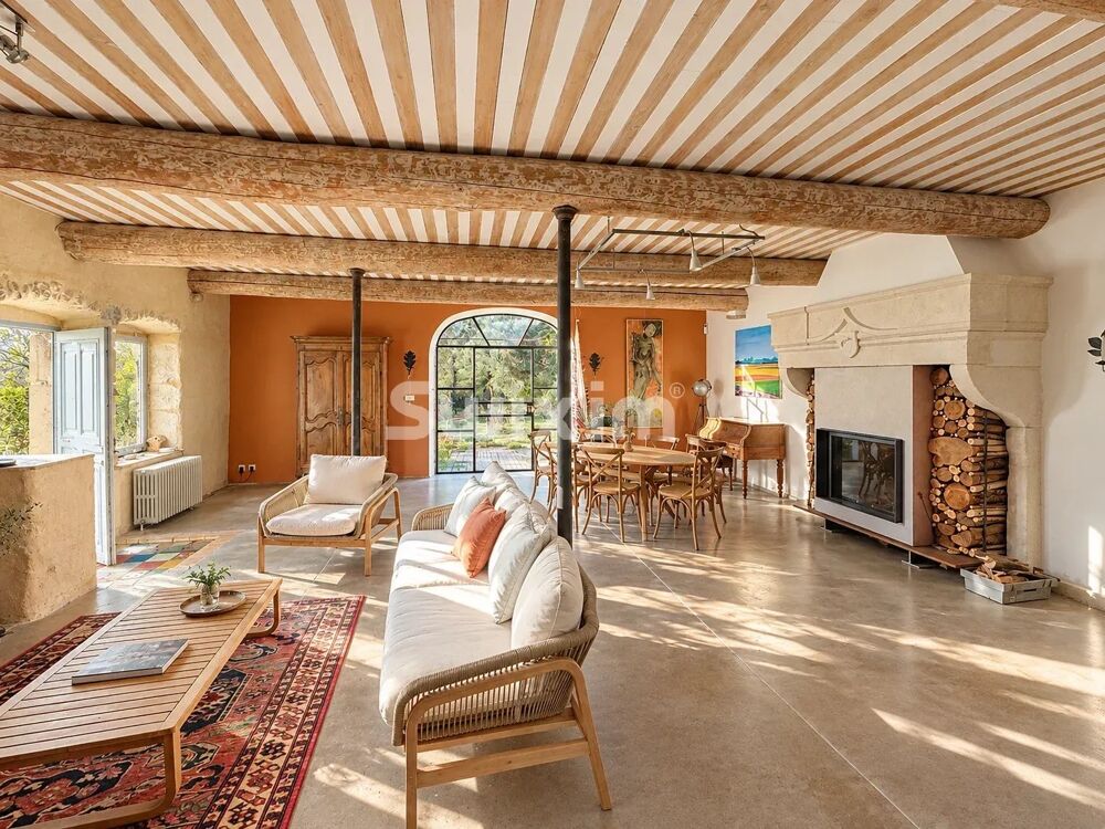 Vente Maison Mas en pierre de 213 m² – Studio indépendant – Terrain de 7 000 La bégude-de-mazenc