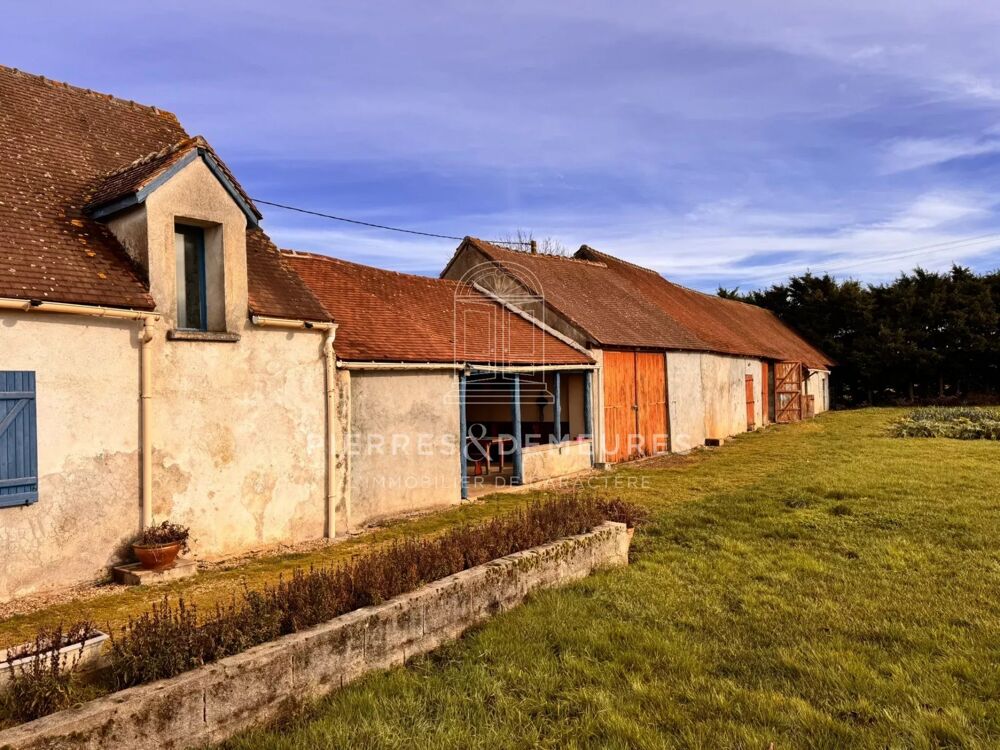 longère berrichonne de caractère à rénover 149 m² habitables et