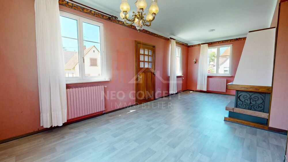 Vente Maison STUNDWILLER - Maison 7 pièces d'environ 165 m²  - Fort potentiel Stundwiller